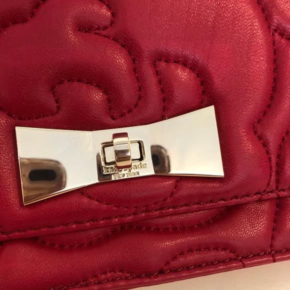 Kate Spade Red Clutch - Picture 4 of 6